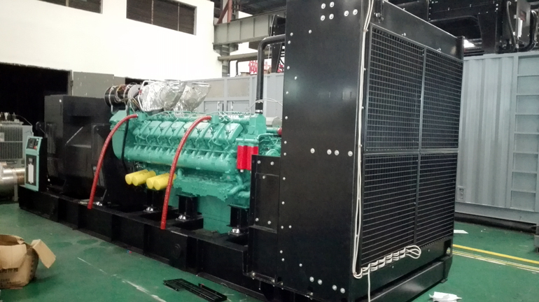 热烈祝贺金莎9001zz以诚为本高压发电机顺利通过“泰豪电源”测试应用