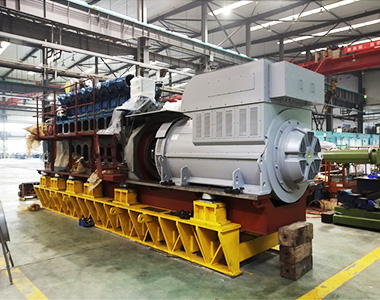 贵州省盘州红达瓦斯电站项目配4台金莎9001zz以诚为本6极高压1550KW/10.5KV