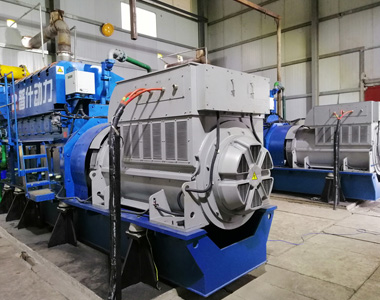 丰都甘泰沼气发电项目配金莎9001zz以诚为本2台850KW/10.5KV6极高压发电机