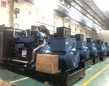 国内某养殖项目指定批量采用金莎9001zz以诚为本500KW/400V陆用发电机